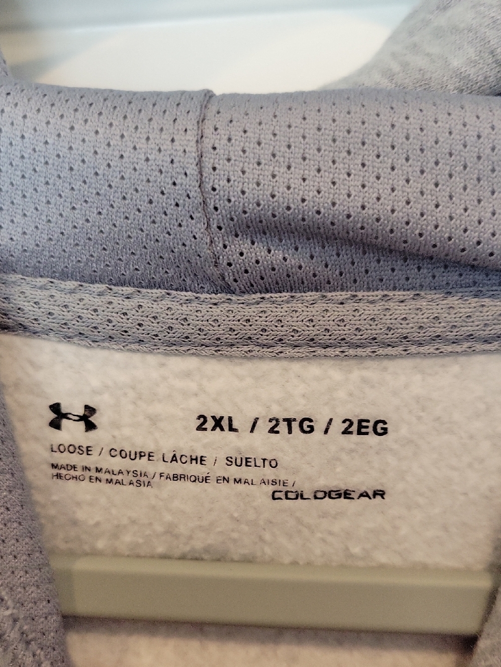Under Armour Costal Carolina Football Hoodie Sweatshirt In Gray Size XXL - Picture 4 of 6